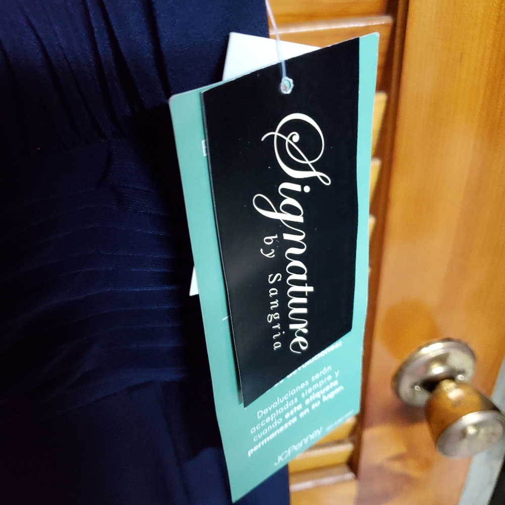 Navy Special Occasion Dress - Picture 2 of 6